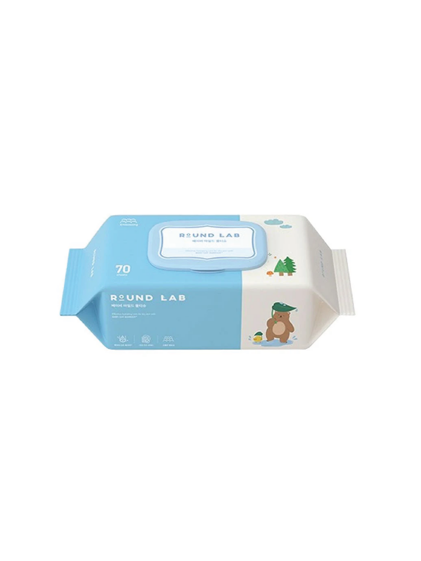 ROUND LAB Baby Mild Wet Wipes 70pcs