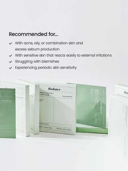 BIODANCE Refreshing Sea Kelp Real Deep Mask(4)