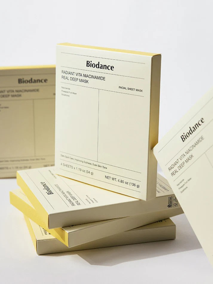 BIODANCE Masque réel éclatant Vita Niacinamide (4)