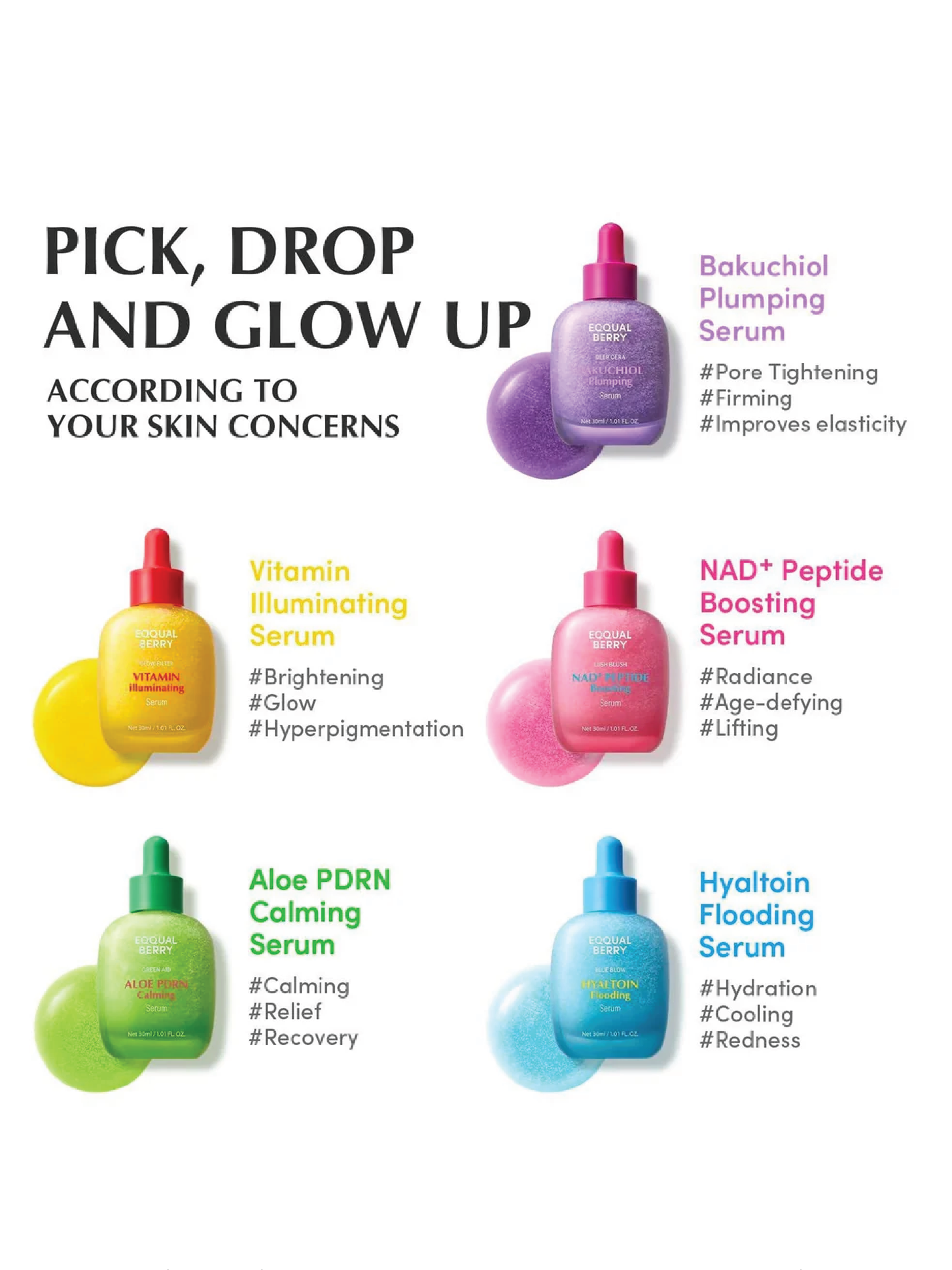 EQQUALBERRY Aloe PDRN Calming Serum 30ml
