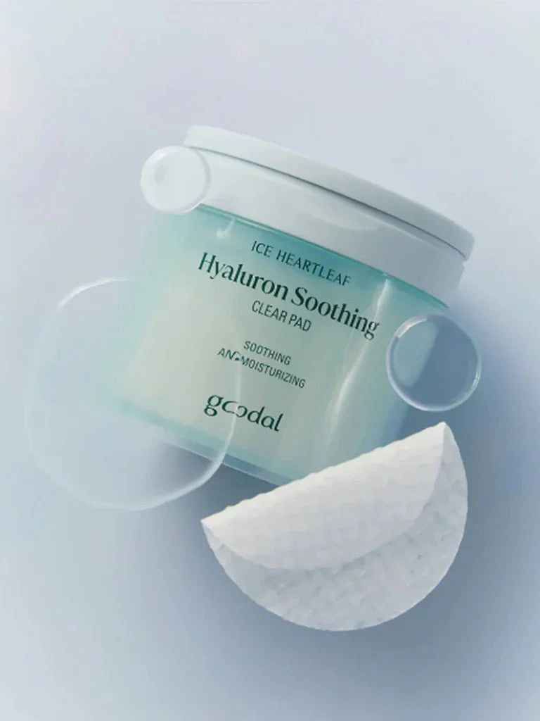 GOODAL Heartleaf Hyaluron Soothing Clear Pad 70 pièces