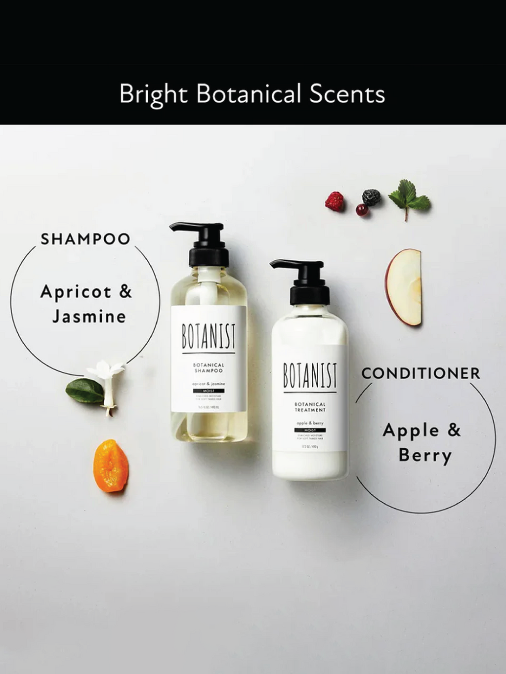 BOTANIST Botanical Moist 490ml Shampoo/Treatment