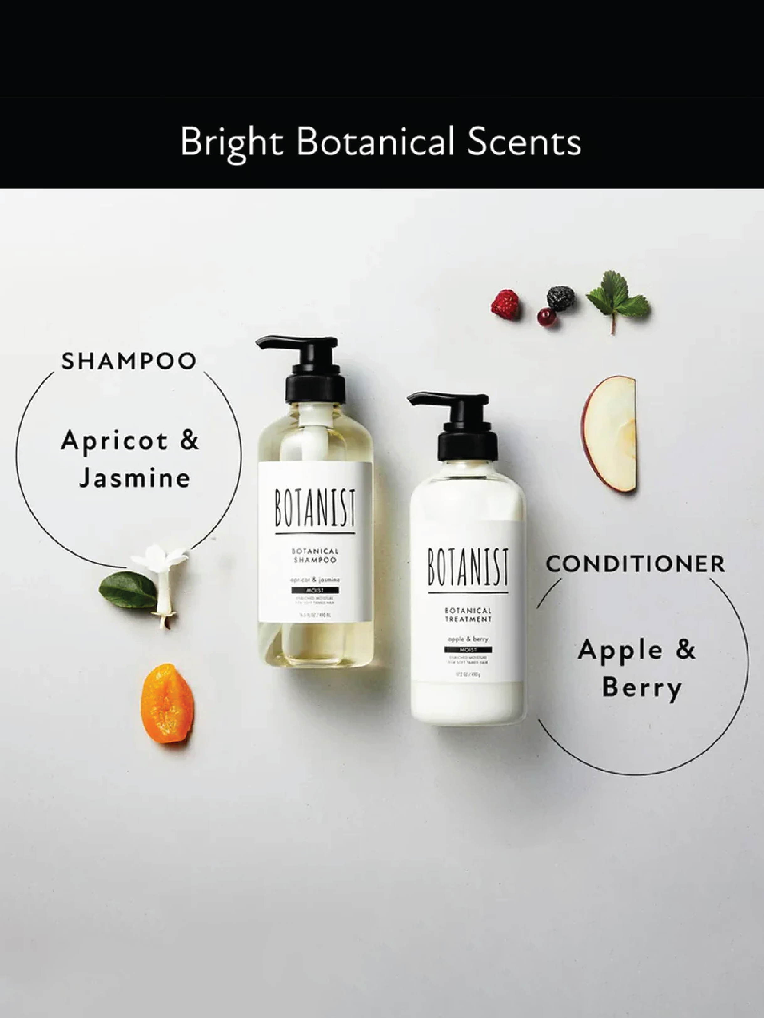 BOTANIST Botanical Moist 490ml Shampoo/Treatment