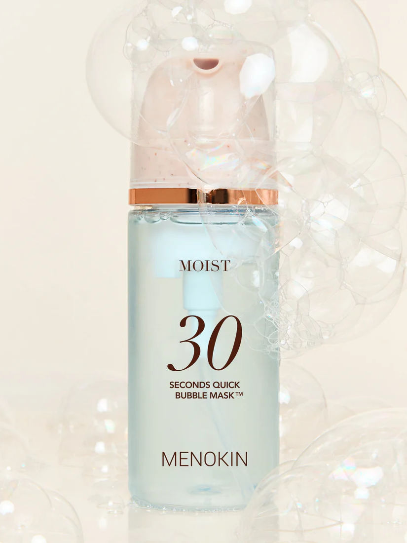 MENOKIN Masque Moussant Rapide 30 Secondes (3 types)
