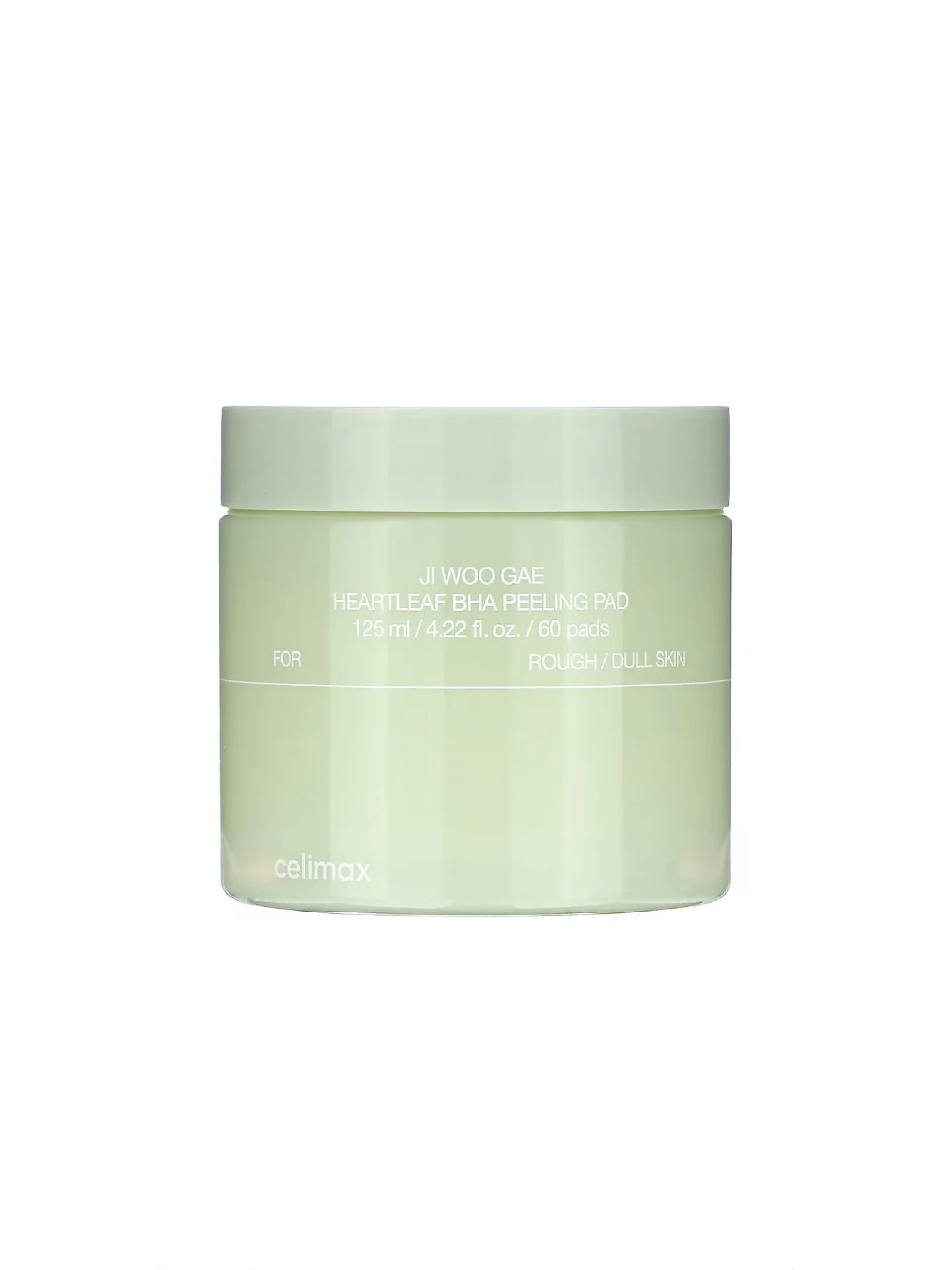 CELIMAX Ji Woo Gae Heartleaf BHA Peeling Pad 60 unités