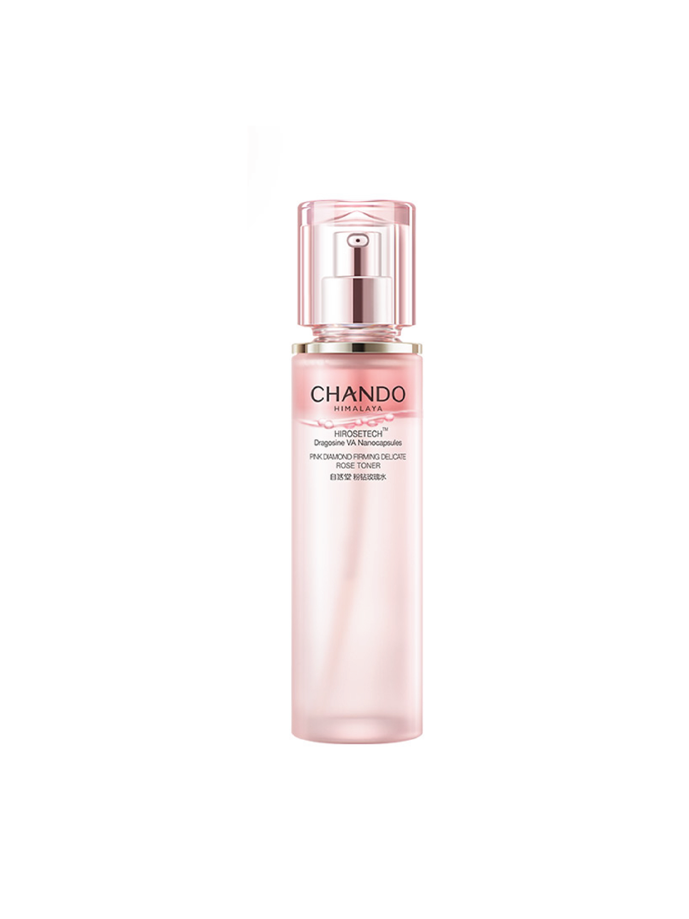 CHANDO Tonique raffermissant délicat à la rose Diamant rose 110 ml