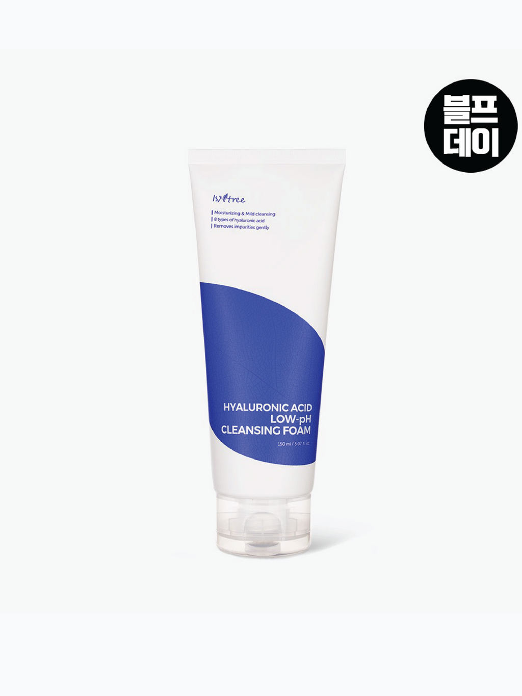ISNTREE Mousse Nettoyante à l'Acide Hyaluronique et au PH Faible