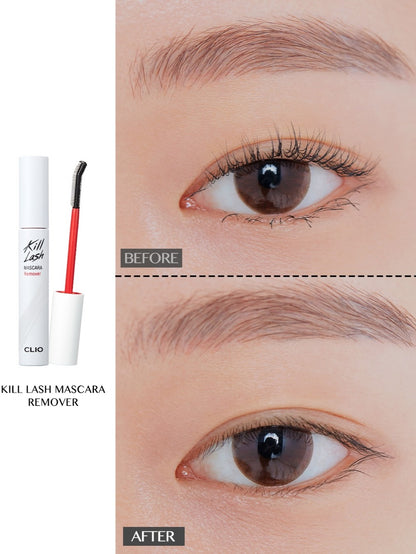 CLIO Kill Lash Superproof Mascara 01 Long Curling Remover & Mini Gift Set