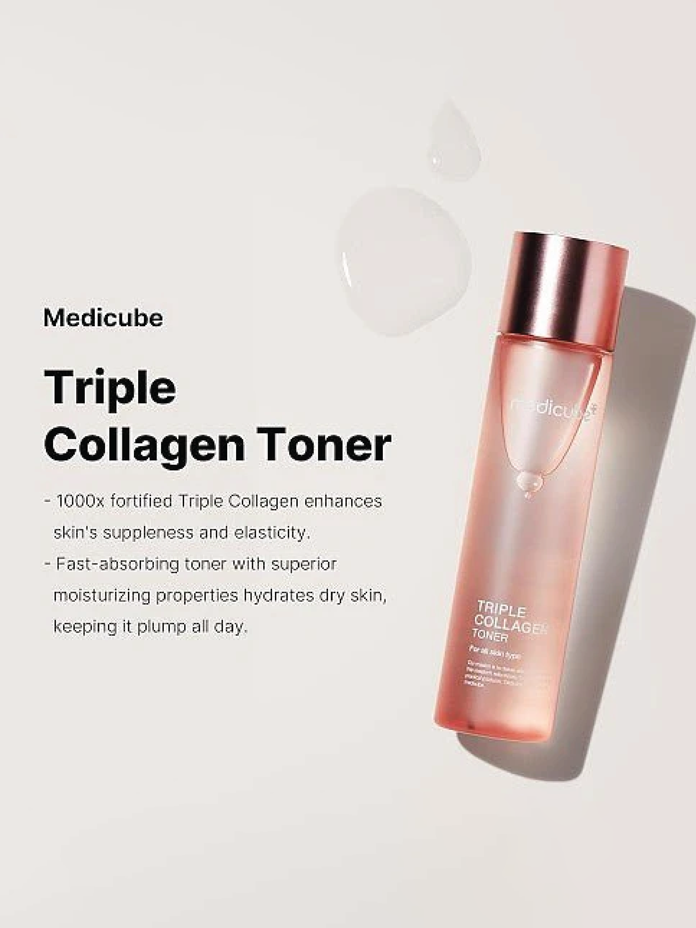 MEDICUBE Triple Collagène Tonique 140ml