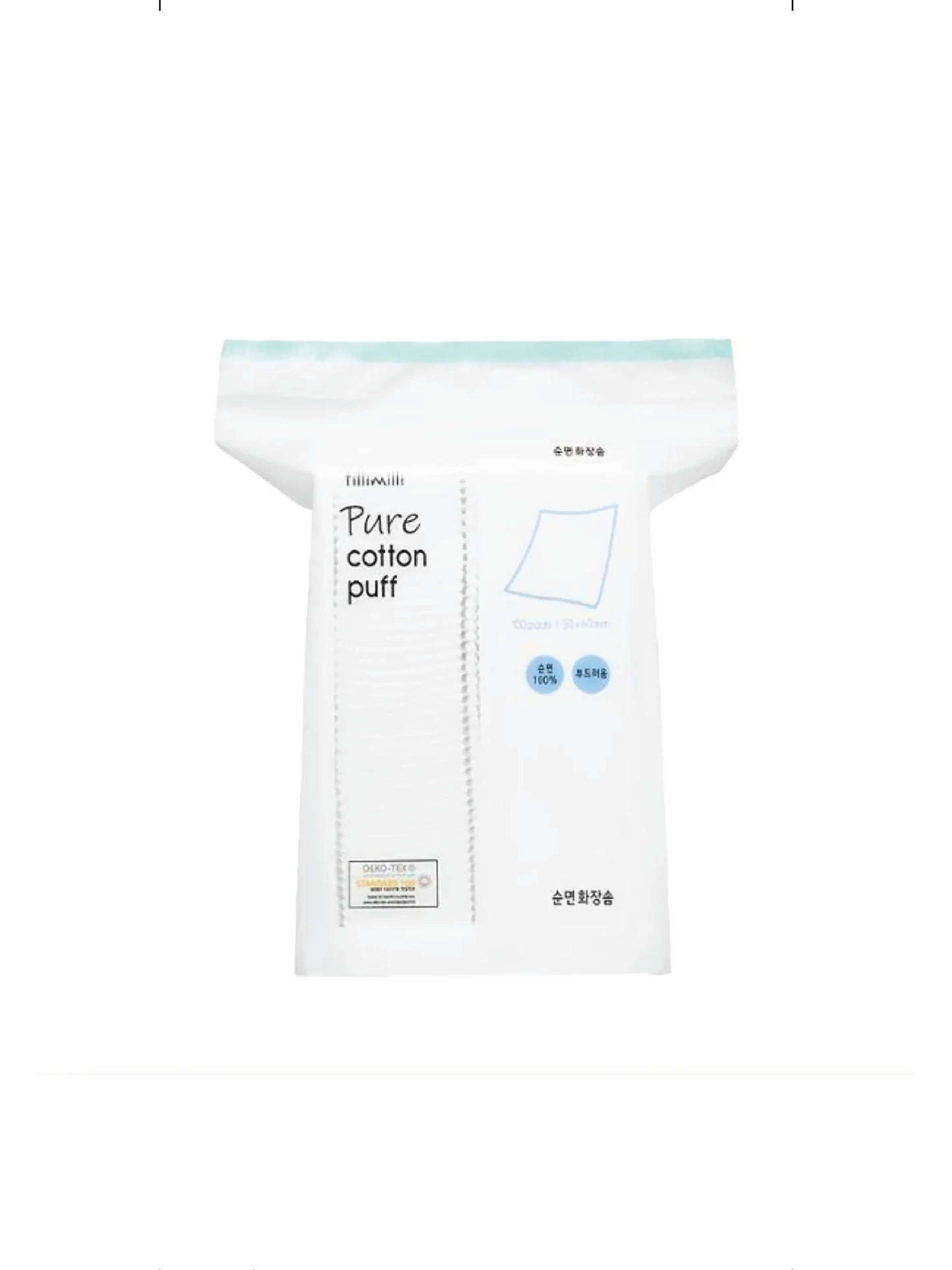 OLIVE YOUNG Fillimilli Pure Cotton Puff 100pcs