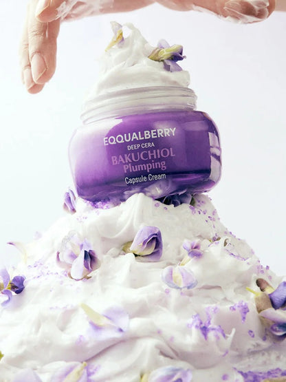 EQQUALBERRY Bakuchiol Plumping Capsule Cream 50ml