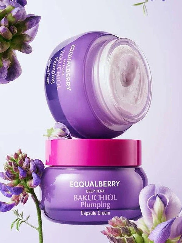 EQQUALBERRY Bakuchiol Plumping Capsule Cream 50ml