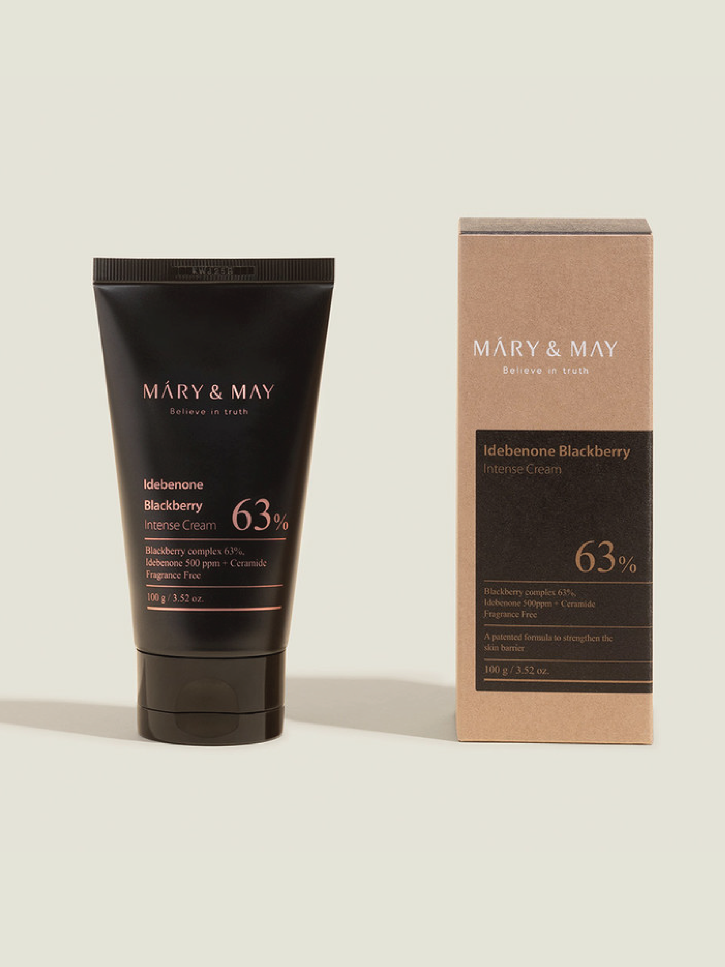 Crème intense à l'idébénone et aux mûres MARY&MAY