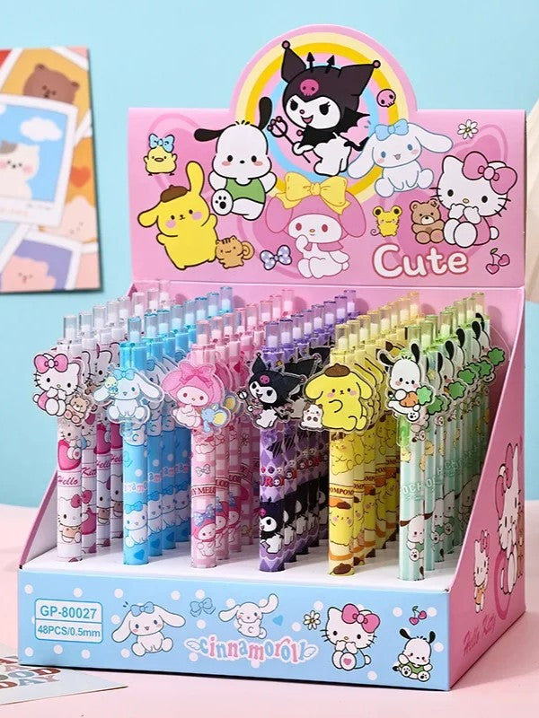 Stylo Gel Mignon 0,5mm Noir (6 Options)
