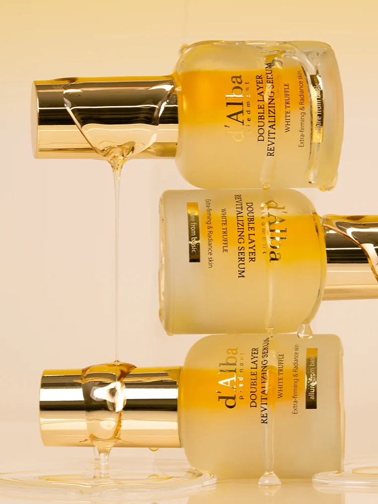 Sérum revitalisant double couche à la truffe blanche D'ALBA