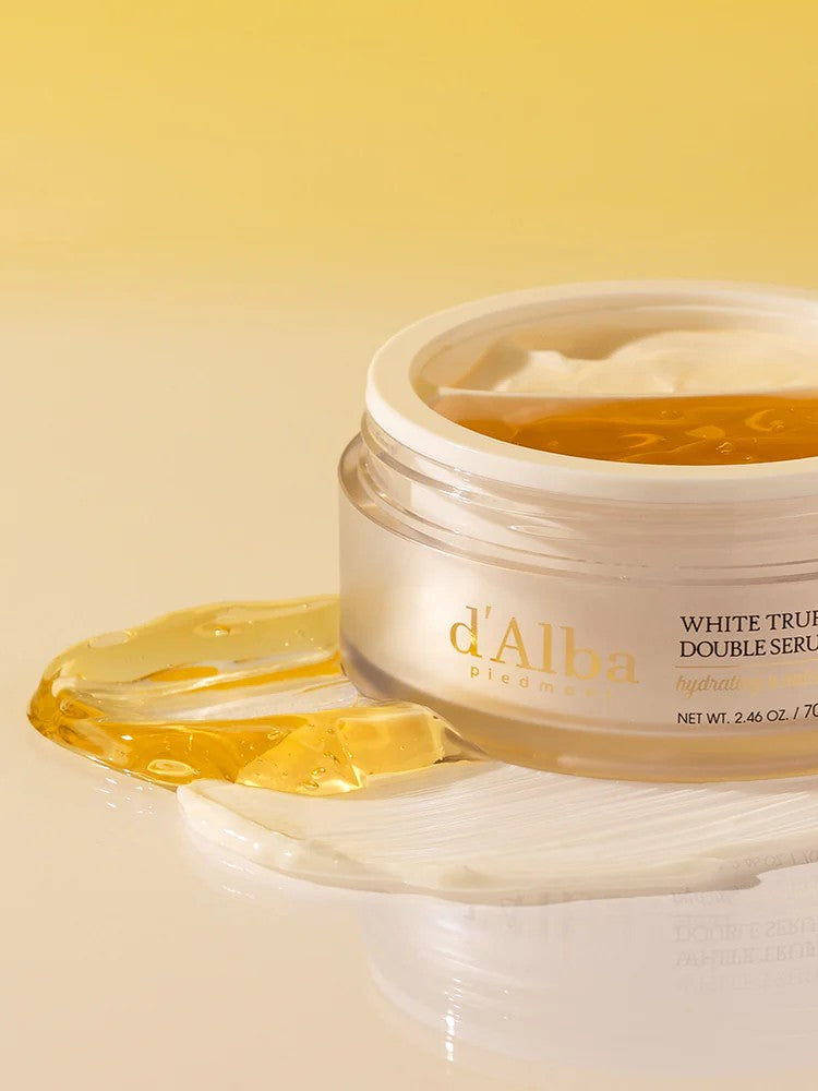 D'ALBA Sérum et Crème Double Truffe Blanche