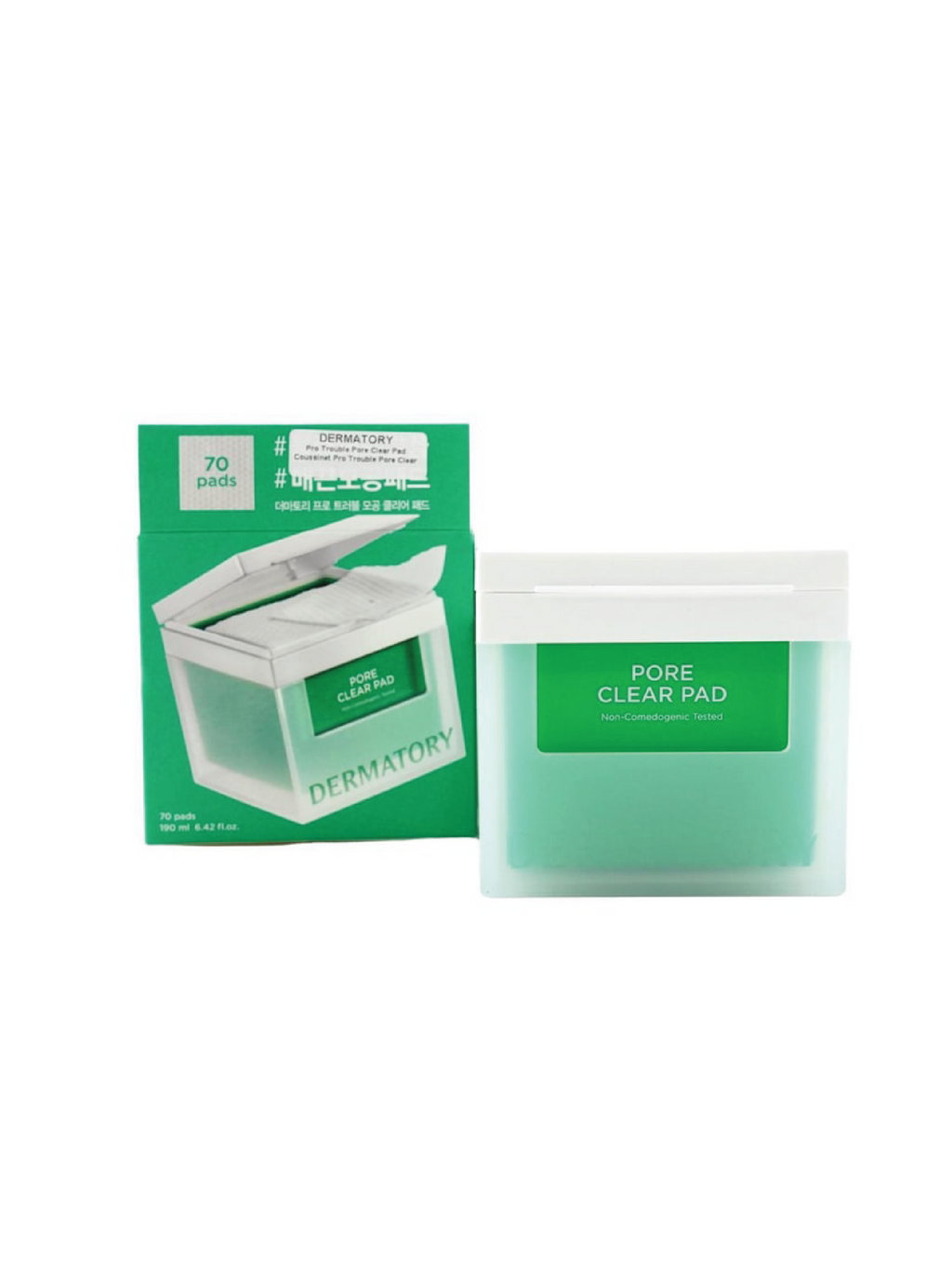 DERMATORY Pro Trouble Pore Clear Pad 70 tampons
