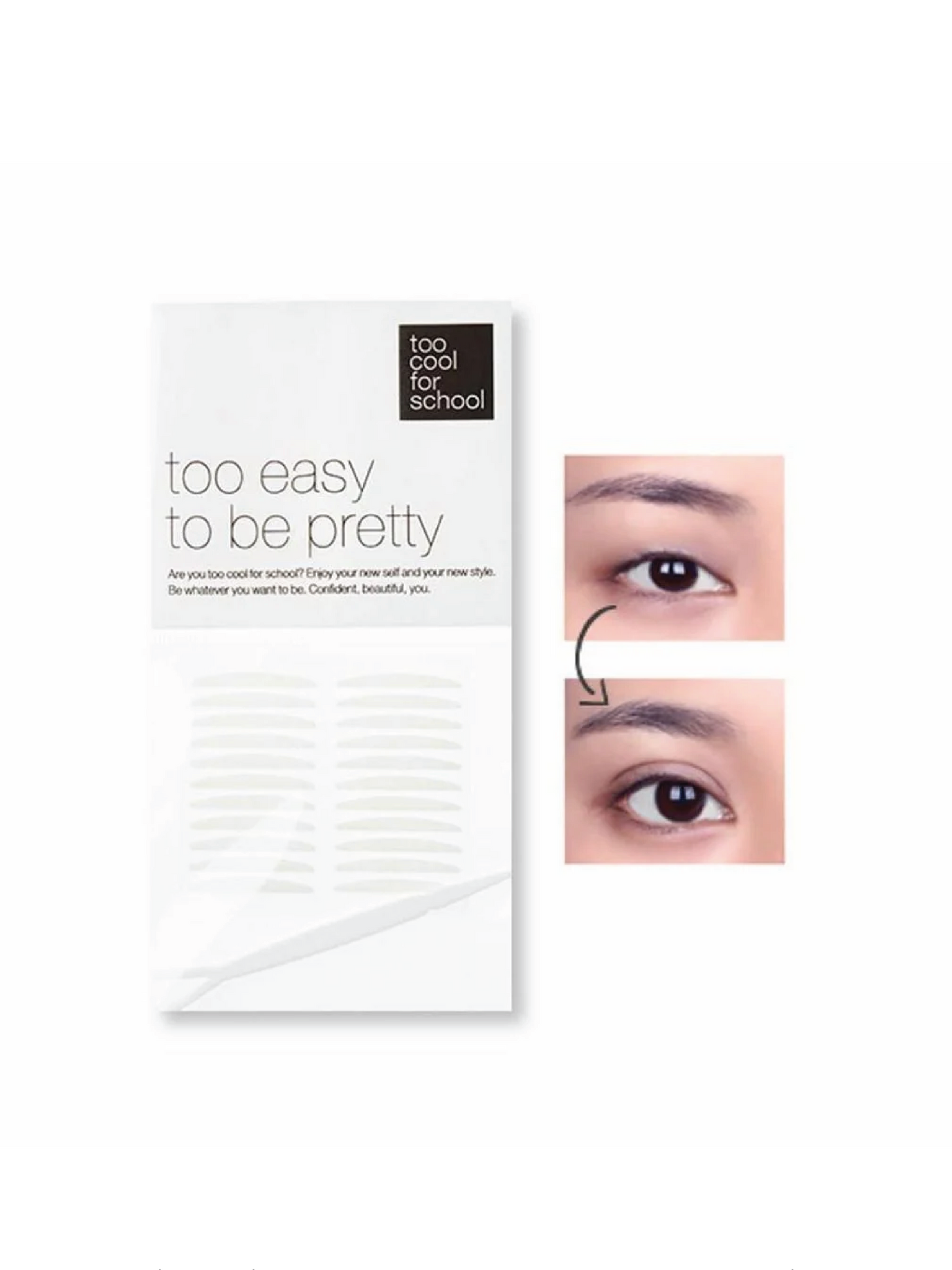 TOO COOL FOR SCHOOL Double Eyelid Tape 22 Pairs