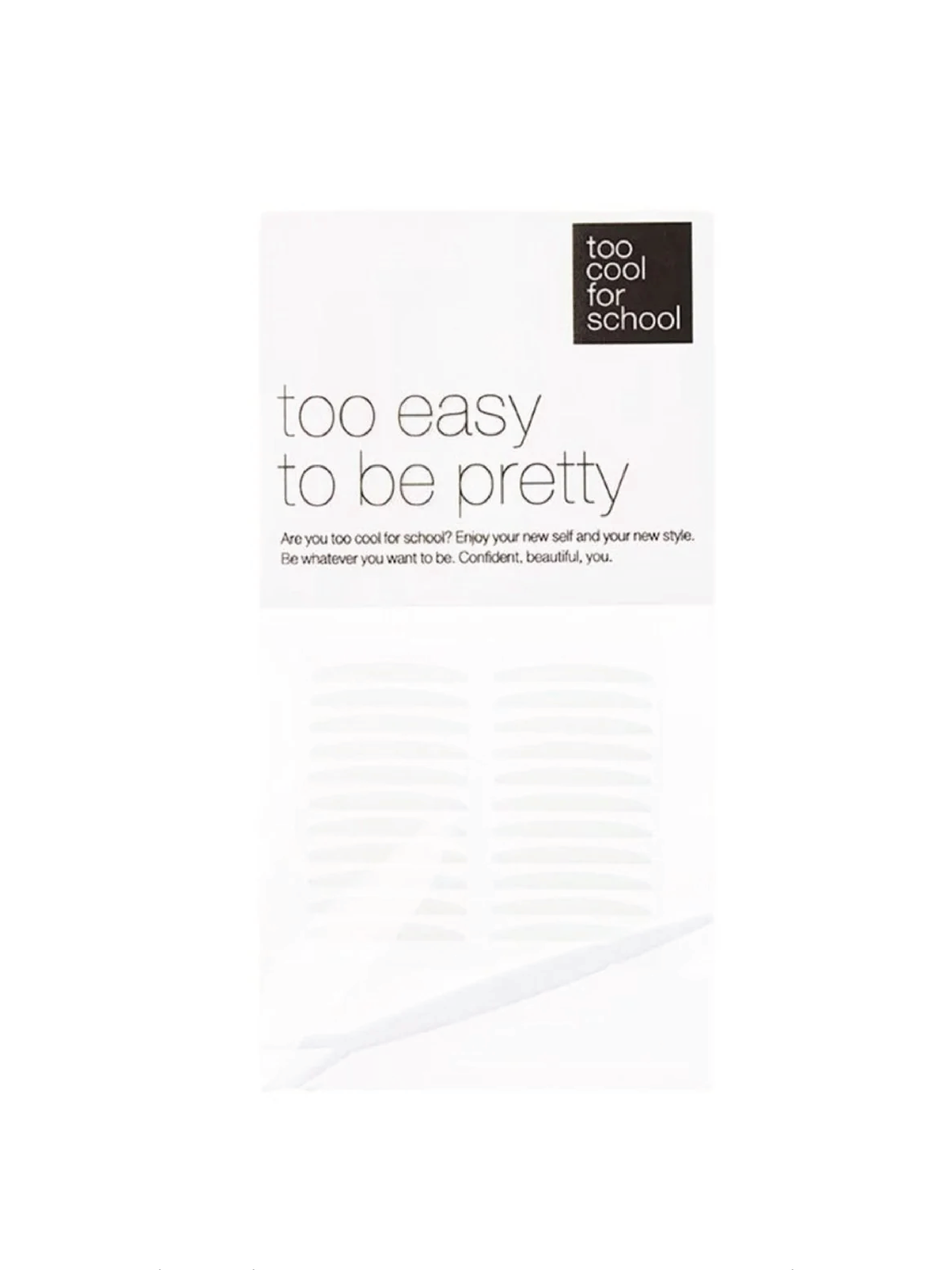TOO COOL FOR SCHOOL Double Eyelid Tape 22 Pairs