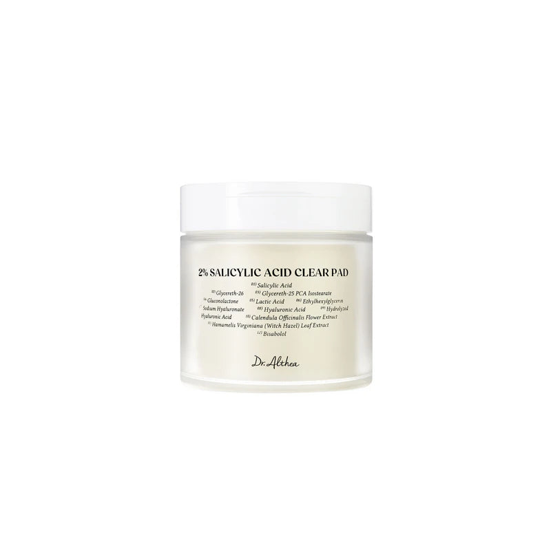 DR ALTHEA 2% Acide Salicylique Tampons Nettoyants 60 unités