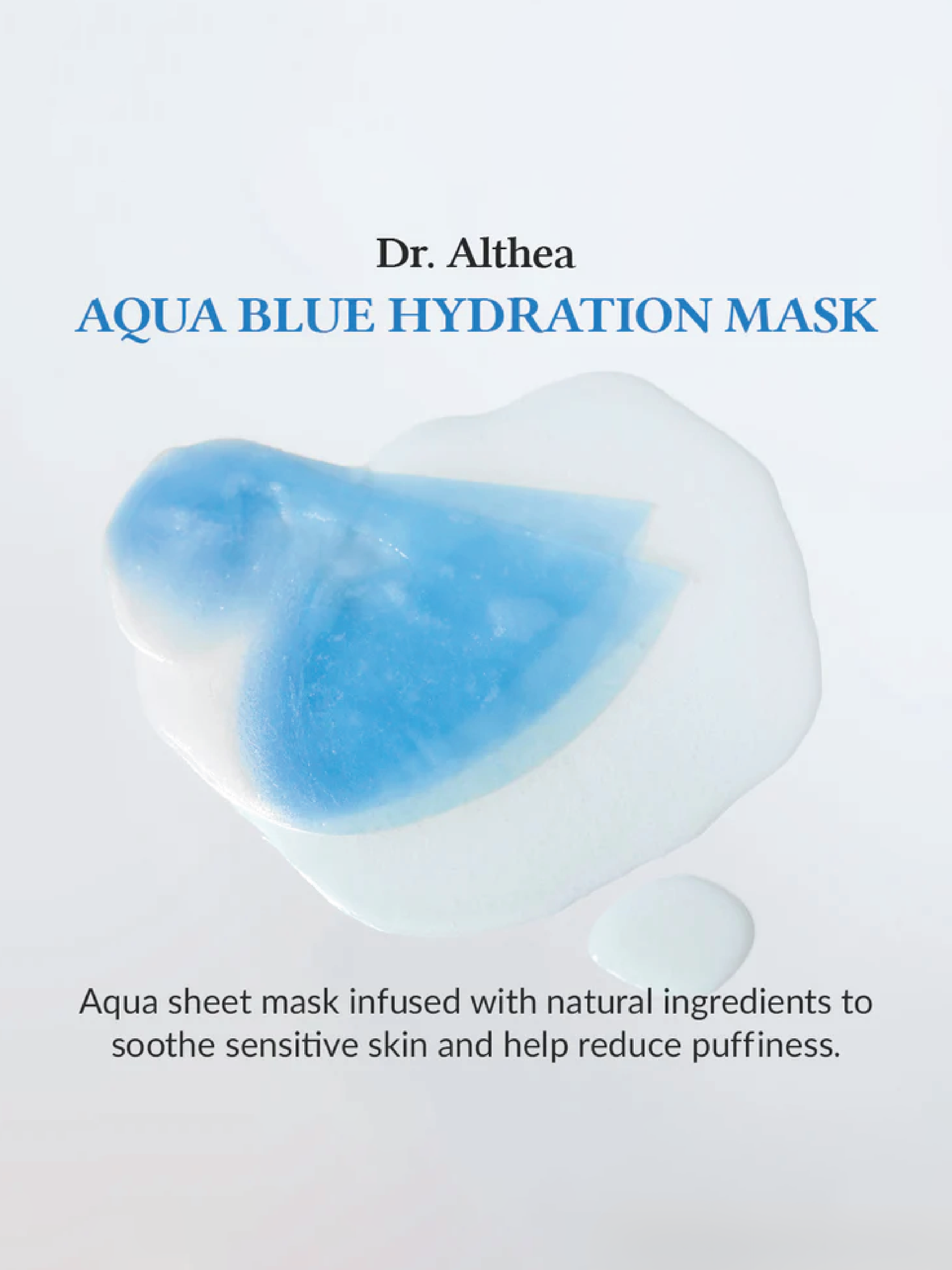 DR ALTHEA Aqua Blue Hydration Mask-4pcs