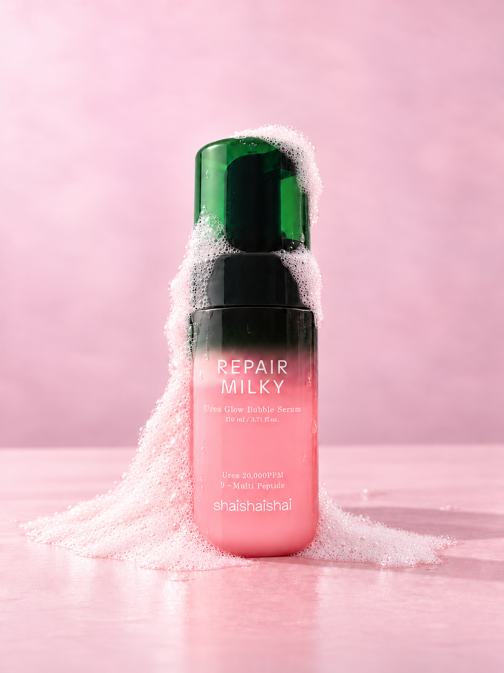 SHAISHAISHAI Repair Milky Urea Glow Bubble Serum 110ml