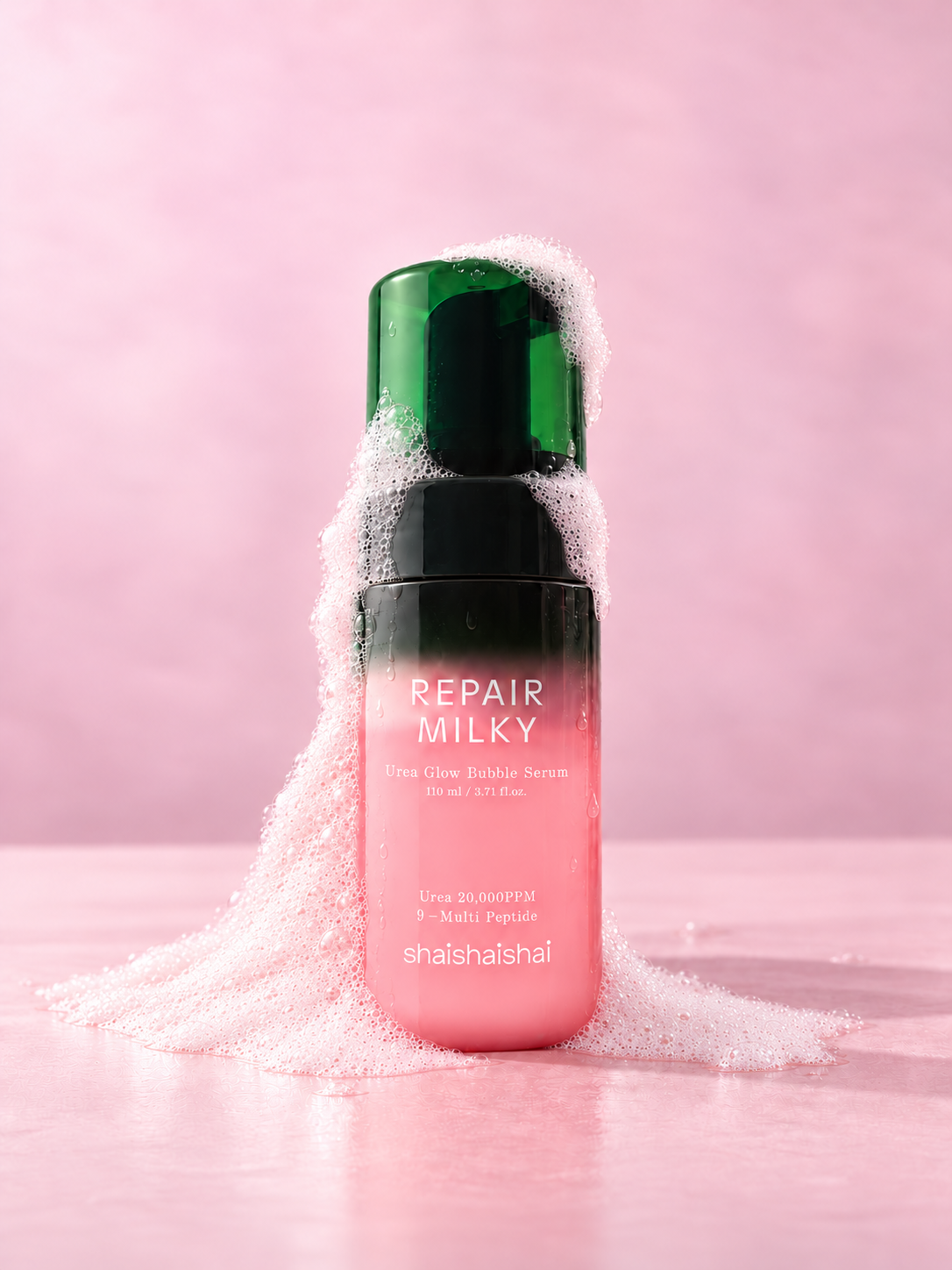 SHAISHAISHAI Repair Milky Urea Glow Bubble Serum 110ml