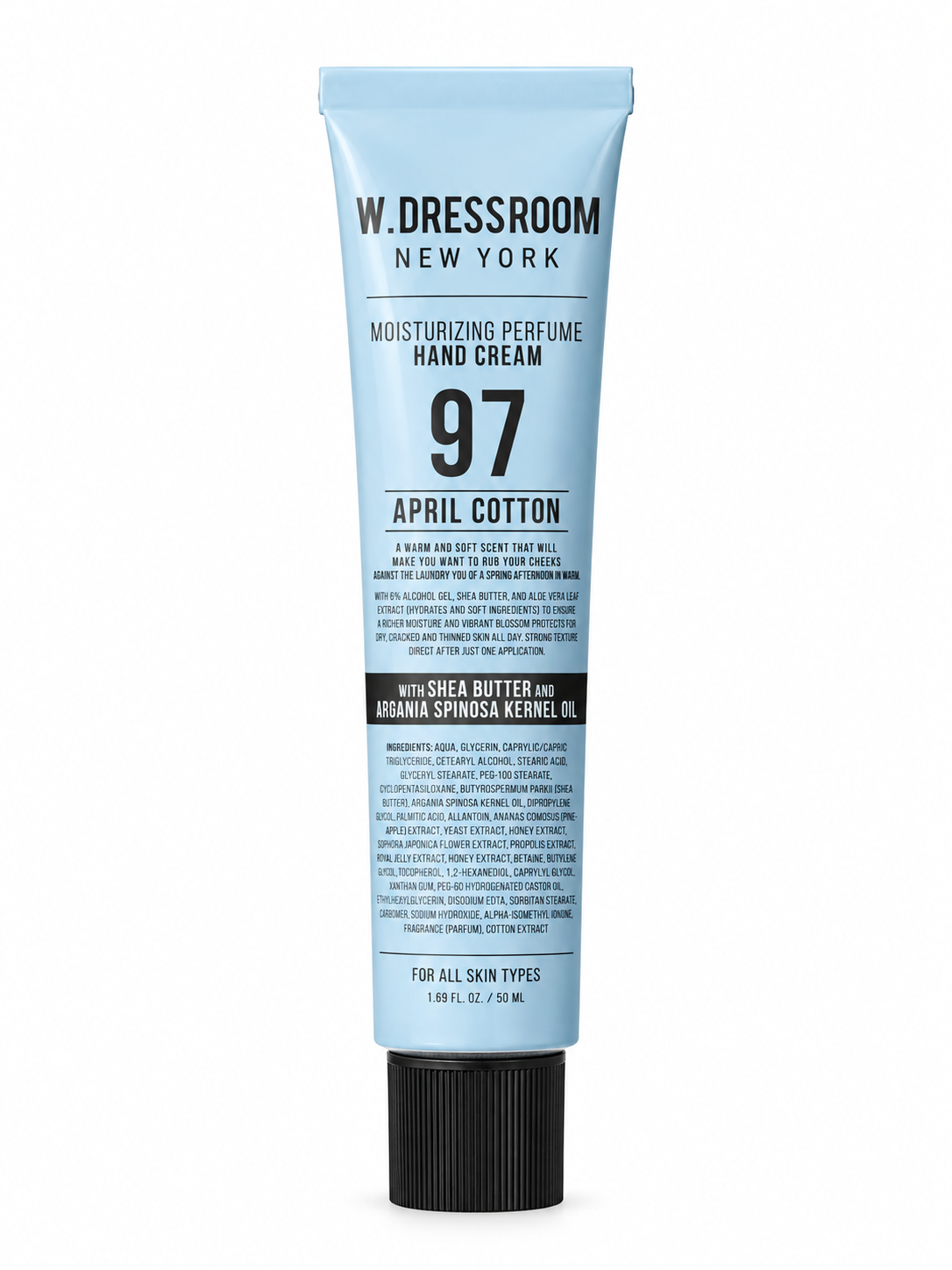 W DRESSROOM Moisturizing Perfume Hand Cream 97 April Cotton 50ml