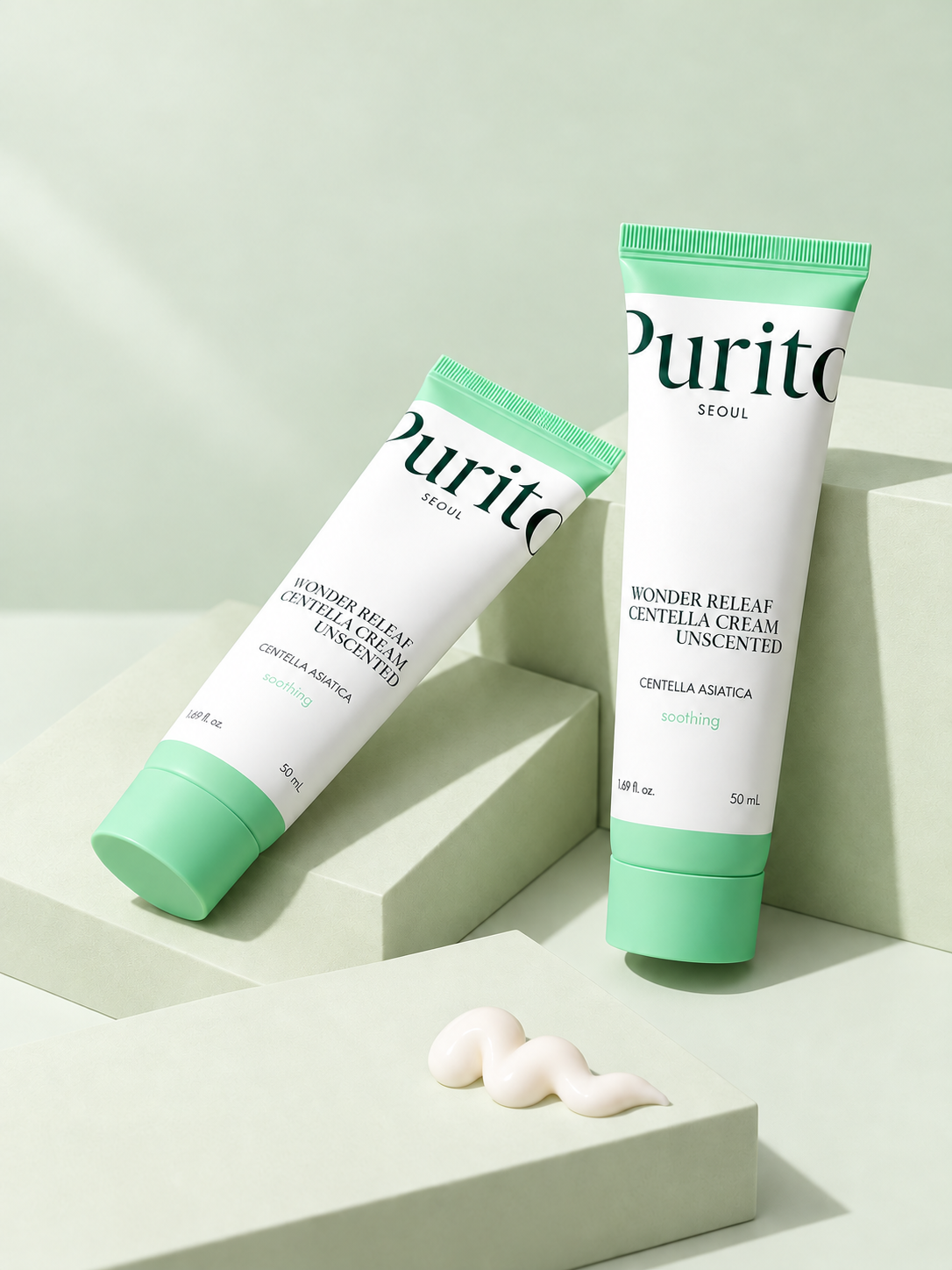 PURITO Centella Crème Réparatrice sans parfum 50 ml