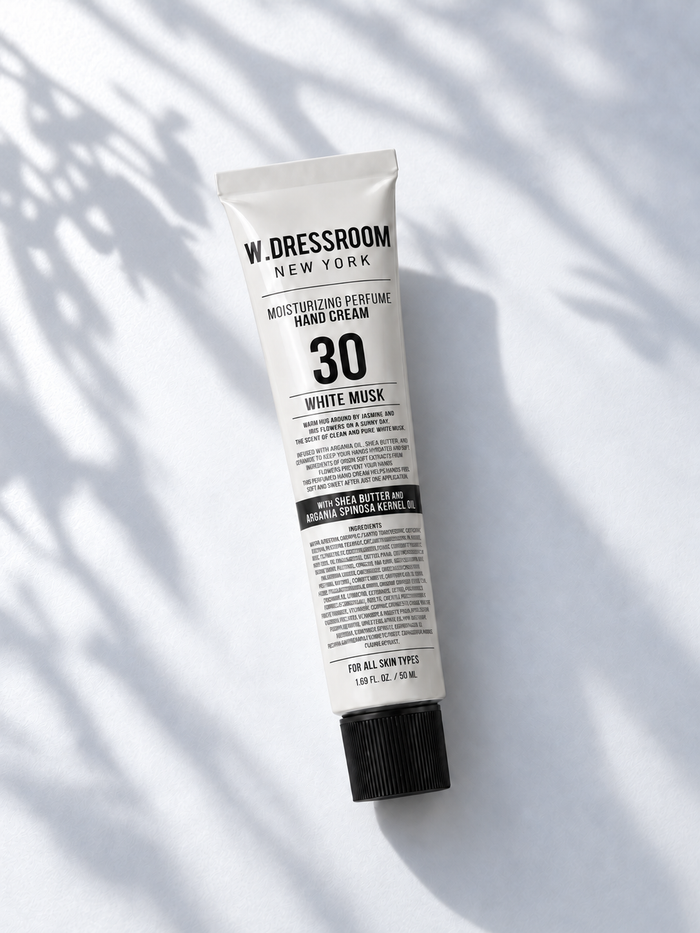 W DRESSROOM Moisturizing Perfume Hand Cream 30 White Musk 50ml