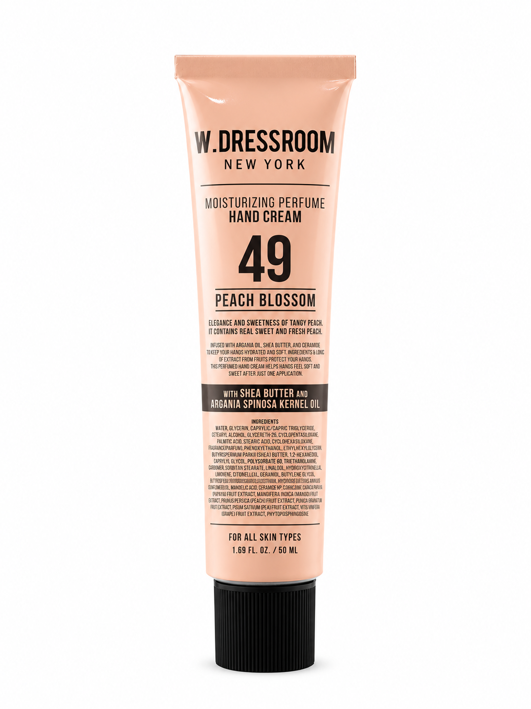 W DRESSROOM Moisturizing Perfume Hand Cream 49 Peach Blossom 50ml