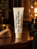 HETRAS Perfumed Mango Seed Butter Hand Cream Hotel Wood 50ml