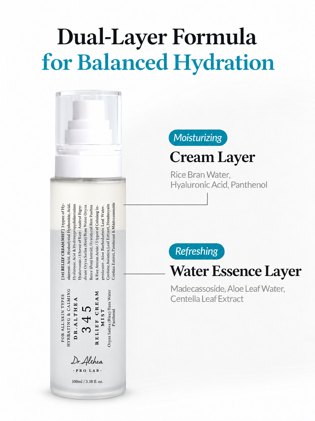 DR ALTHEA 345 Relief Cream Mist (2 Sizes)