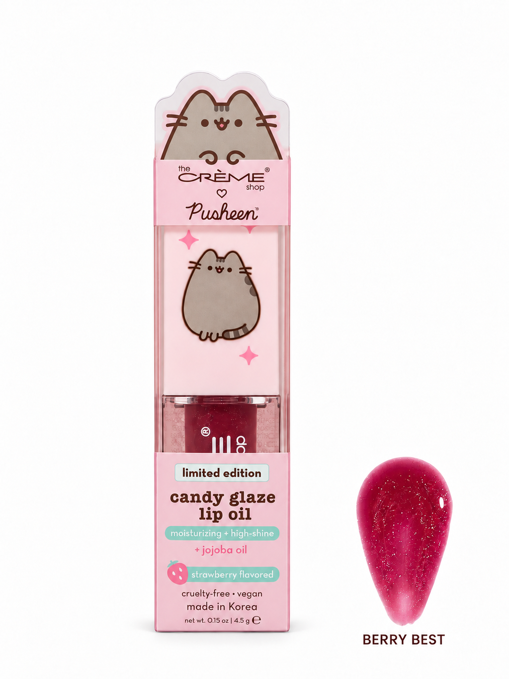 THE CREME SHOP Pusheen Lip Oil 4.5g (2 Types)