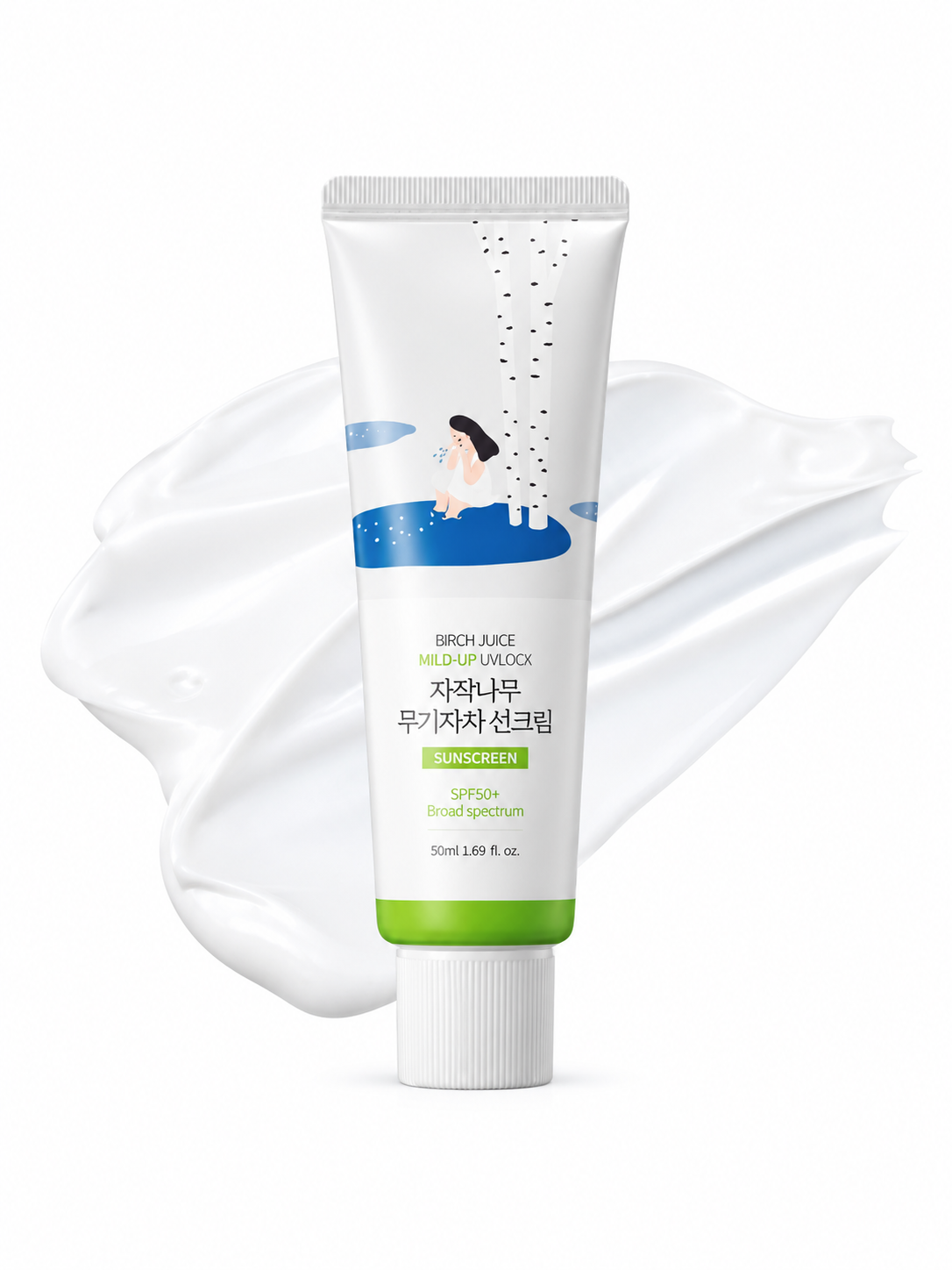 ROUND LAB Birch Mild-Up UVlock SPF 50+ 50ml