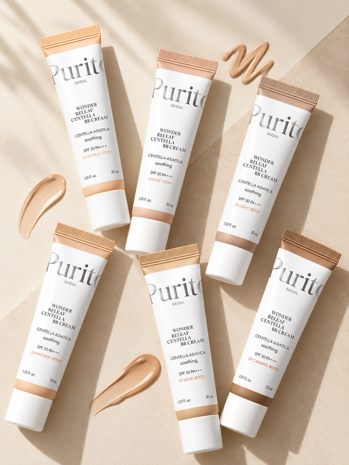 PURITO Cica Clearing BB Cream 30ml (3 Colors)