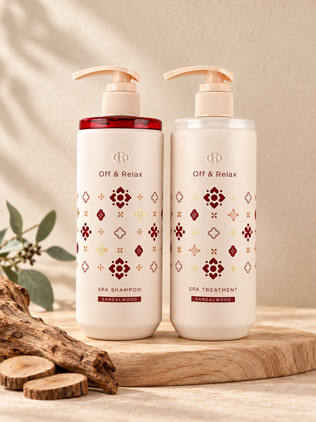 OFF RELAX Spa Hair Care Set Sandalwood