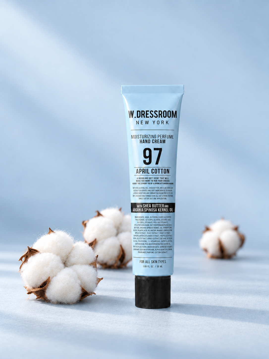 W DRESSROOM Moisturizing Perfume Hand Cream 97 April Cotton 50ml