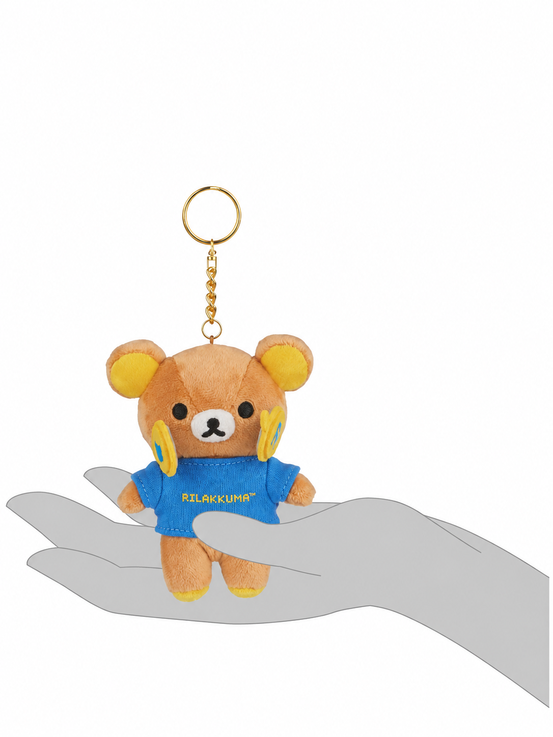 RILAKKUMA Small Plush Chain (5 Types)