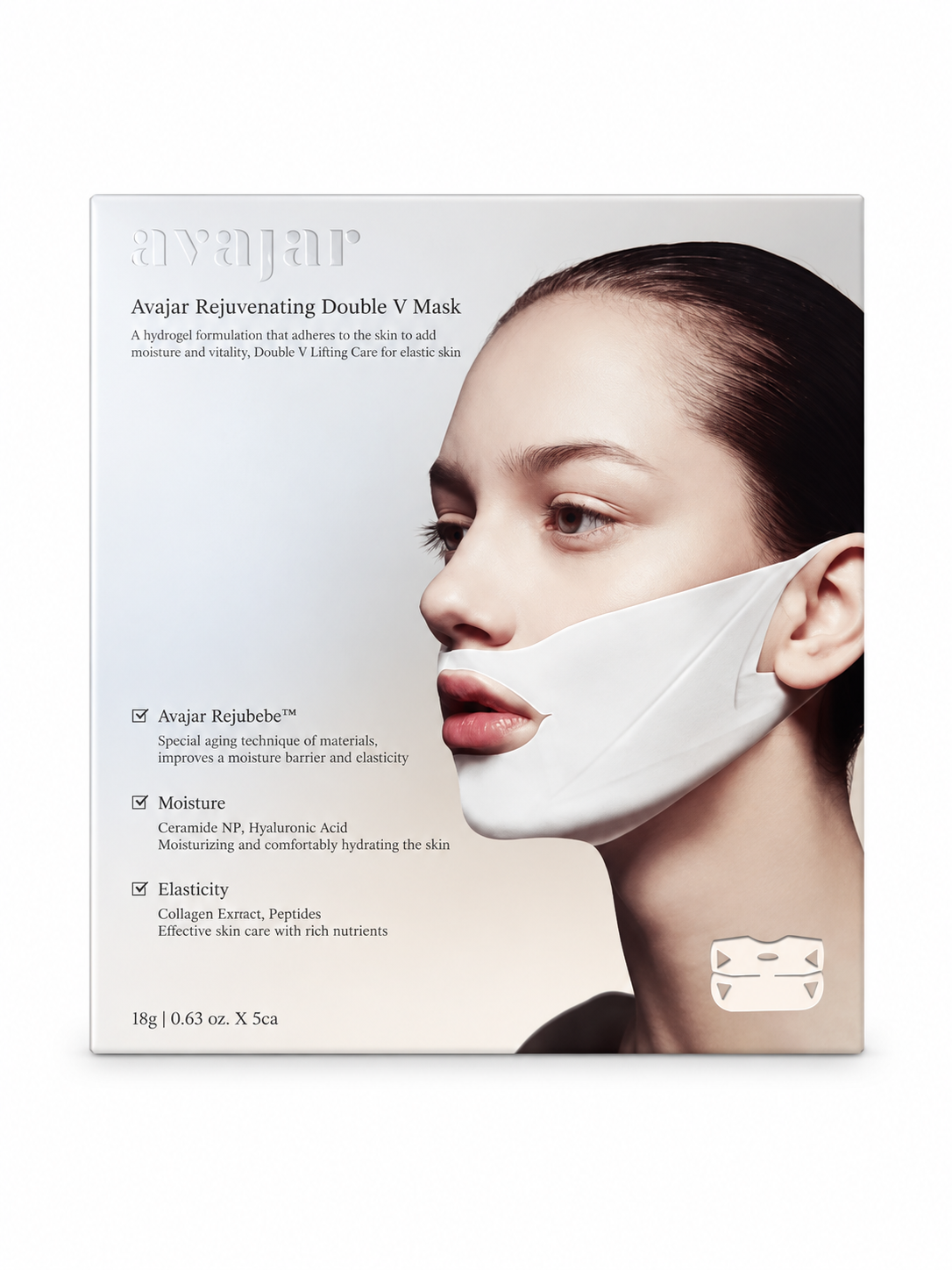 AVAJAR Rejuvenating Double V Mask (5)
