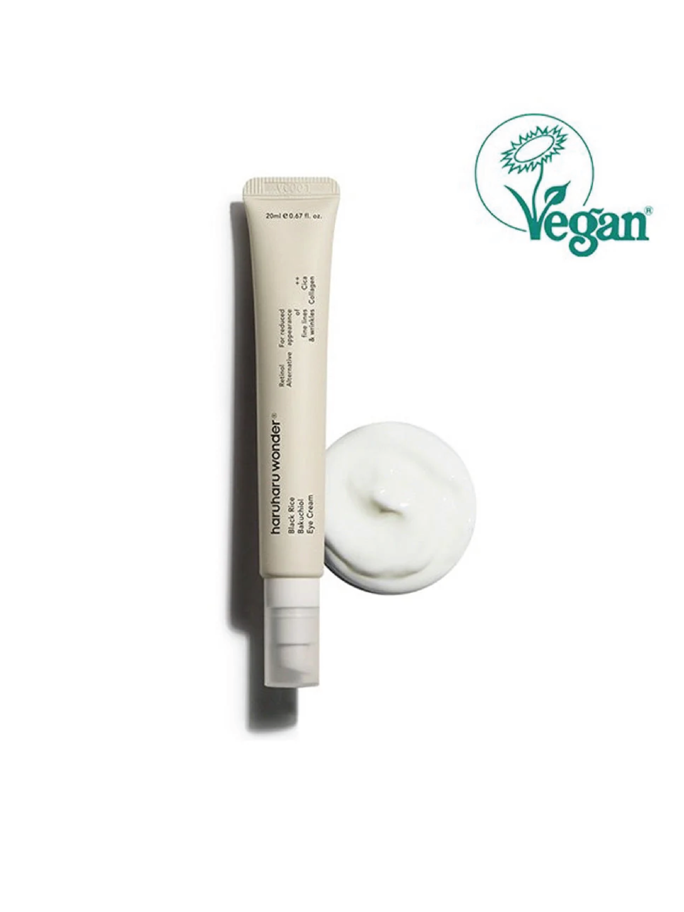 Crème Contour des Yeux Riz Noir Bakuchiol HARUHARU WONDER
