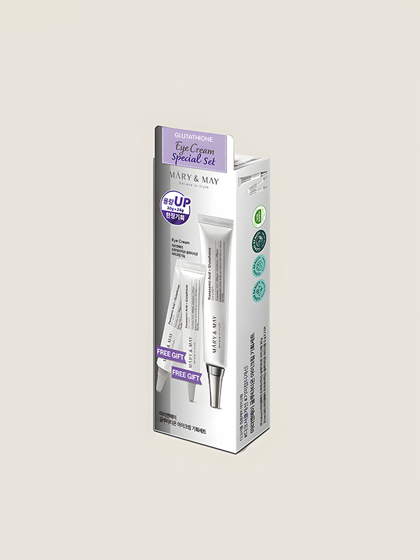 MARY&MAY Glutathion Eye Cream Coffret Spécial (30g+12gx2)