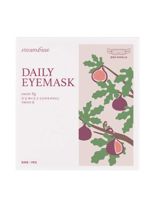 STEAMBASE Masque Quotidien Yeux 5pcs (5 choix)