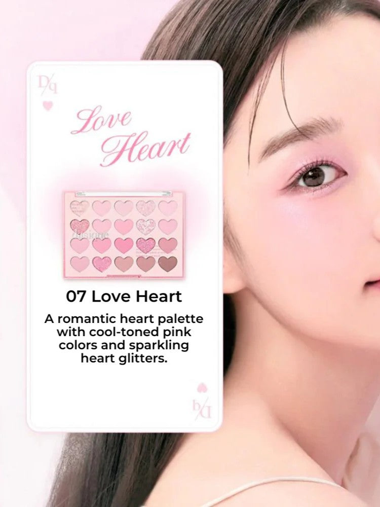 DASIQUE Mood Shadow Palette Sweet Heart Collection - 2 Types