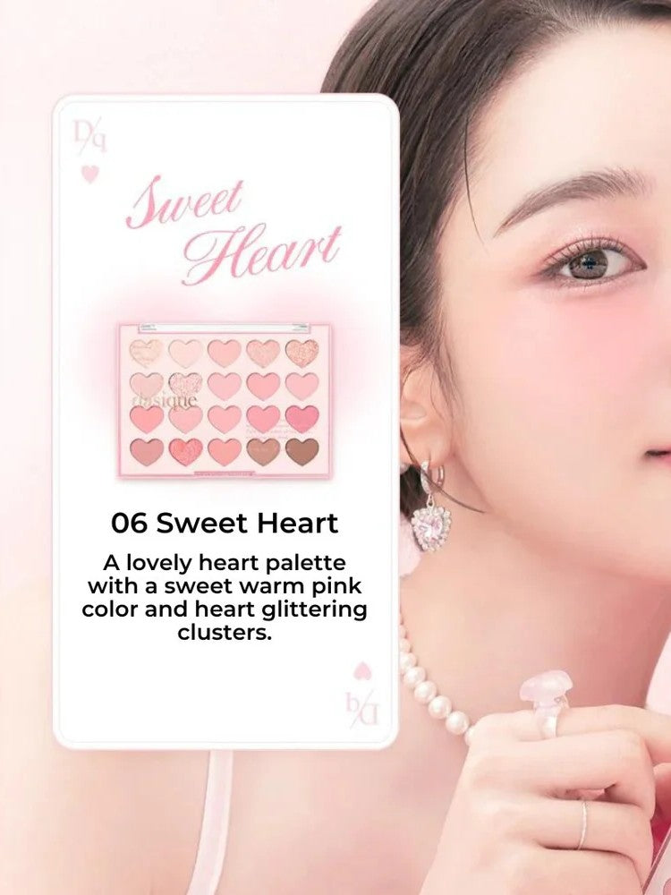 DASIQUE Mood Shadow Palette Sweet Heart Collection - 2 Types