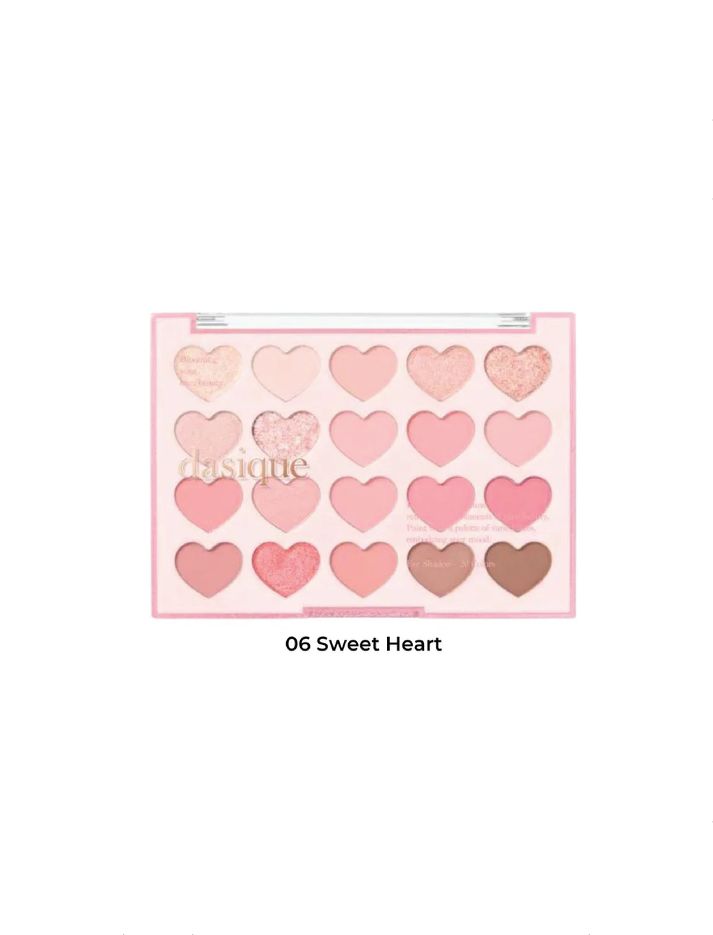 DASIQUE Mood Shadow Palette Sweet Heart Collection - 2 Types