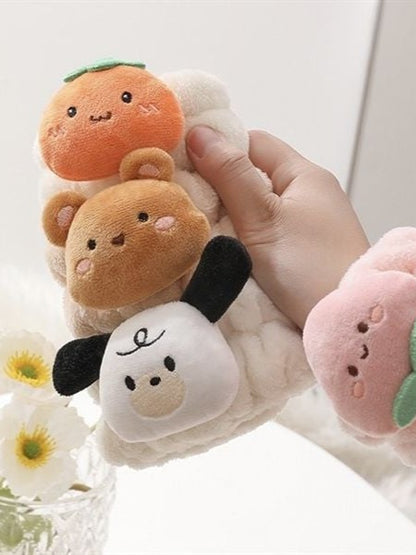 Cartoon Face Wash Wrist Band