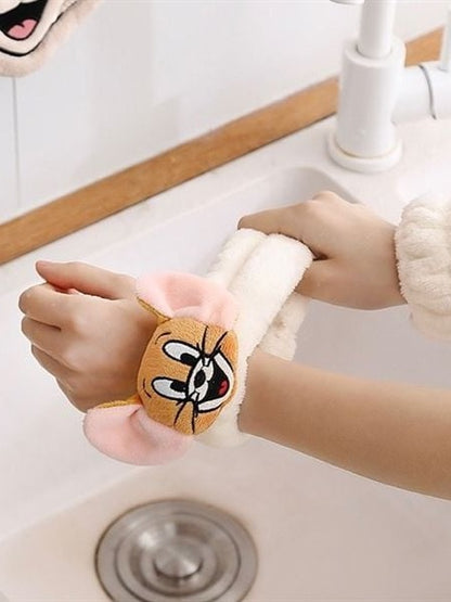 Cartoon Face Wash Wrist Band