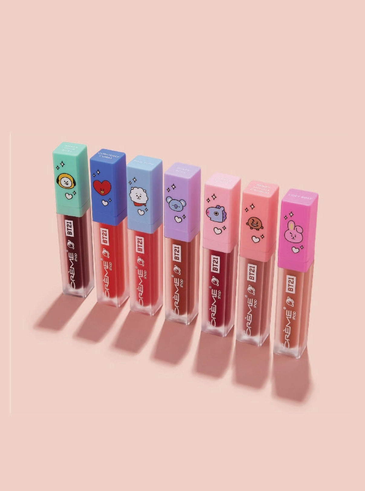 THE CREME SHOP | BT21 : Teinte à Lèvres UNIVERSTAIN (7 couleurs)