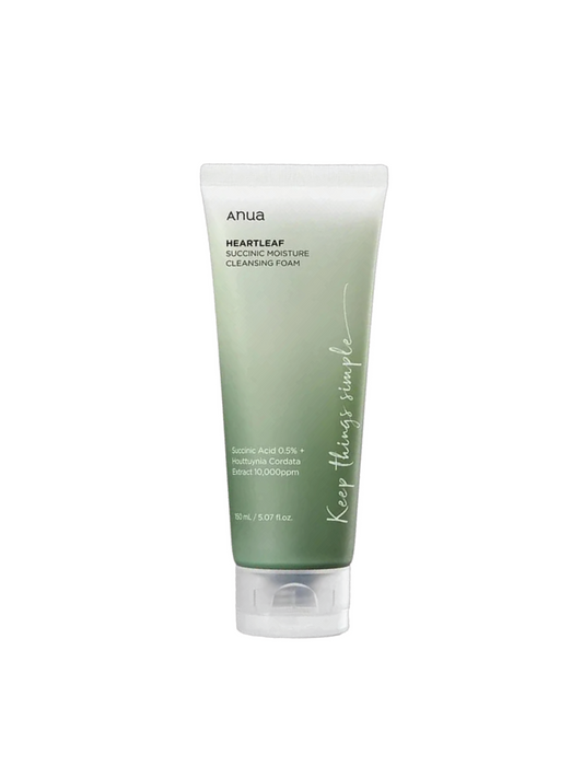 ANUA Heartleaf Succinic Moisture Cleansing Foam